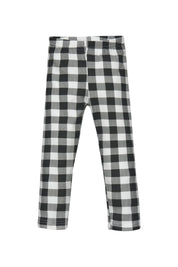 Cozy Cloud Leggings - Black Check