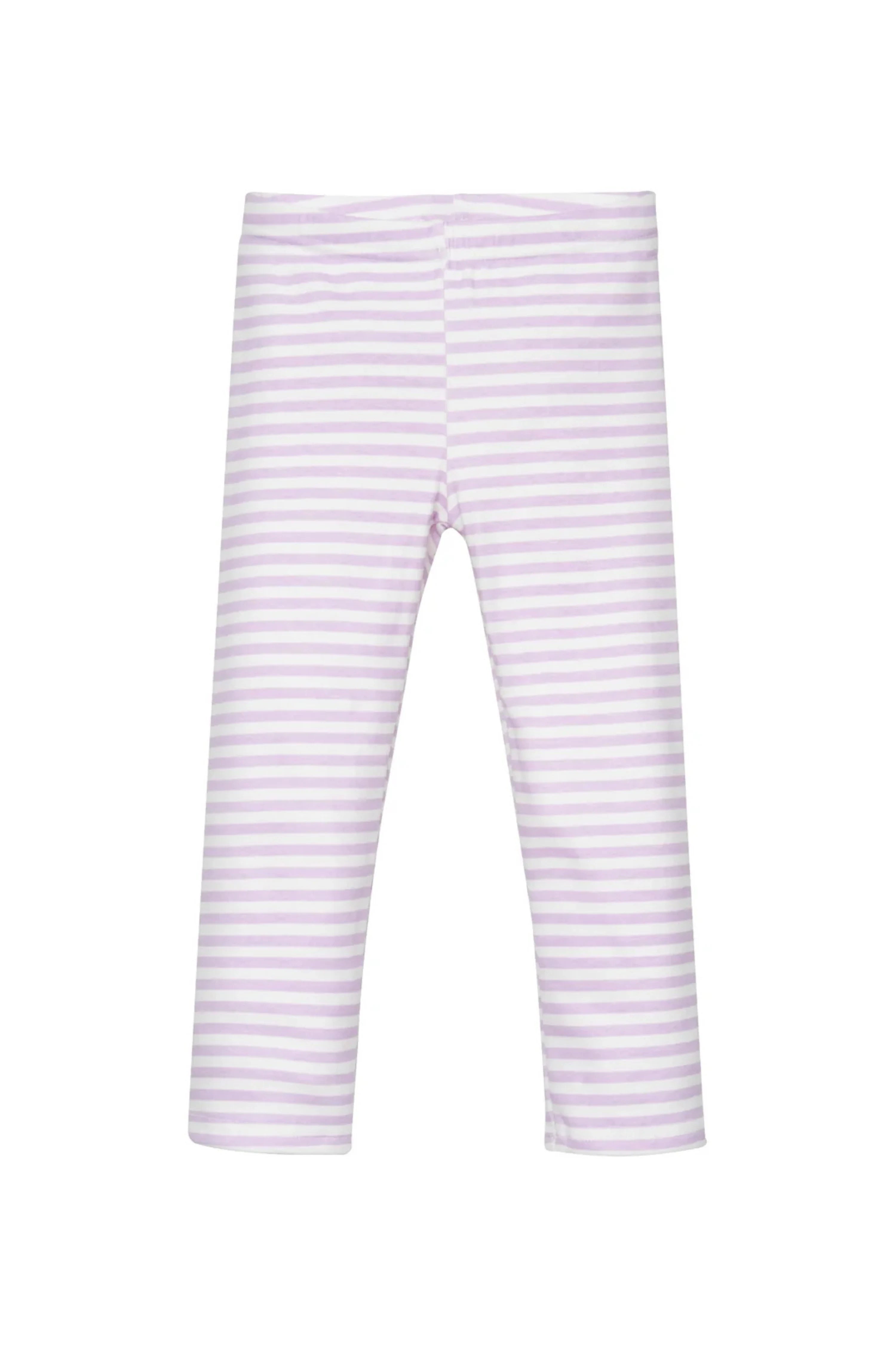 Cozy Cloud Leggings - Purple Stripe