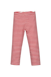 Cozy Cloud Leggings - Red Stripe