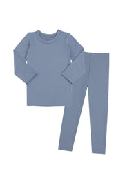 Baby/Toddler/Kid Fleece Lined Soft Thermal Pajamas (Blue) - CHATTER CARROT