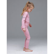 Baby/Toddler/Kid Fleece Lined Soft Thermal Pajamas (Pink) - CHATTER CARROT