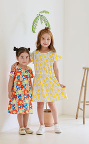 Flower Power Dress - CHATTER CARROT