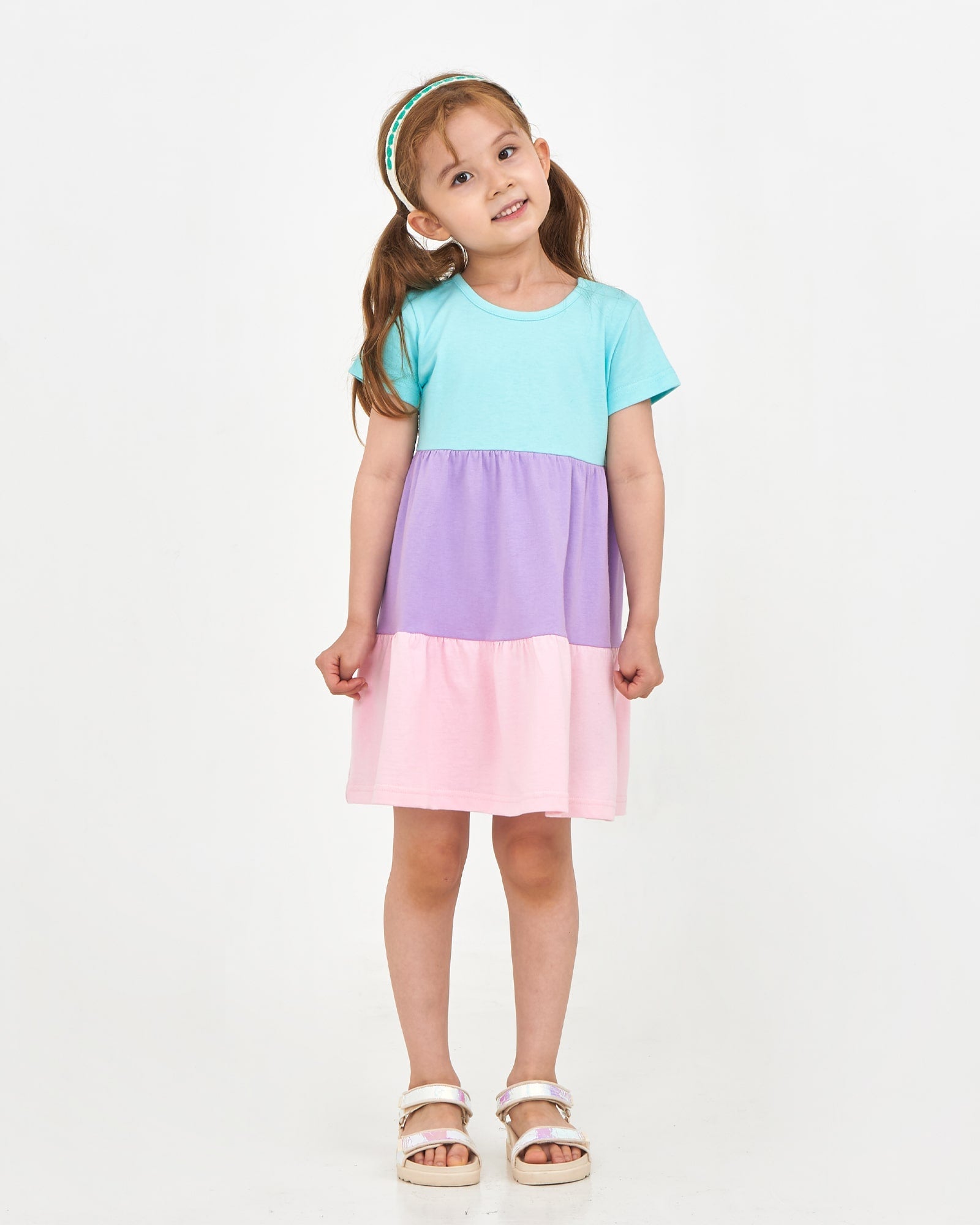 Rainbow Bright Dress - CHATTER CARROT